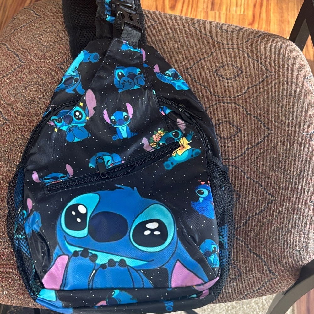 Blue Character Sling Bag
